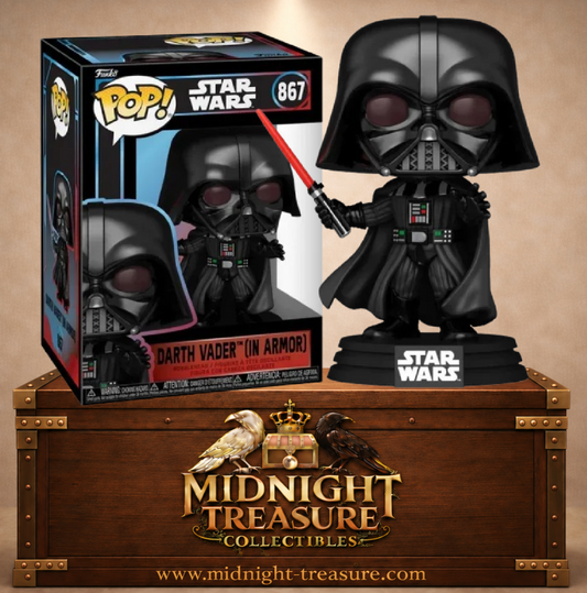 Funko Pop! Star Wars N°867 Dark Vador en armure avec son sabre laser rouge – Rogue One