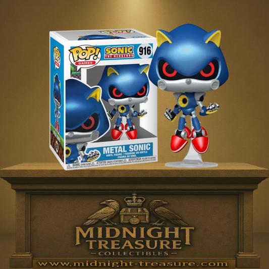 🦔⚙️ Funko Pop! Games N°916 – Metal Sonic – Sonic the Hedgehog ⚙️🦔