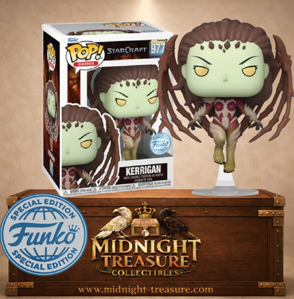 Funko Pop! Games N°977 – Kerrigan StarCraft Reine des Lames figurine Zerg avec ailes.