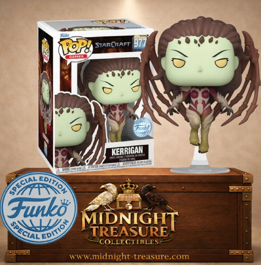 Funko Pop! Games N°977 – Kerrigan StarCraft Reine des Lames figurine Zerg avec ailes.