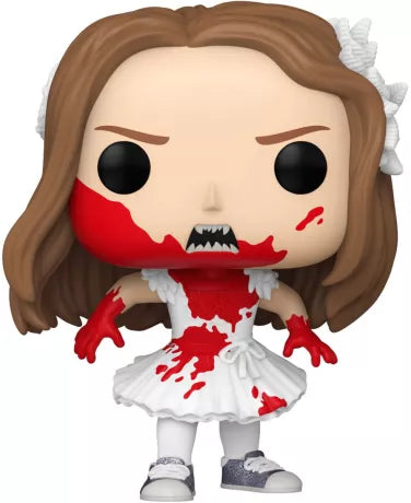 Funko Pop! Abigail – Abigail Ensanglantée (N°1582). Figurine représentant Abigail en robe de ballerine blanche couverte de sang. Une Pop! terrifiante inspirée du film d’horreur 2024.