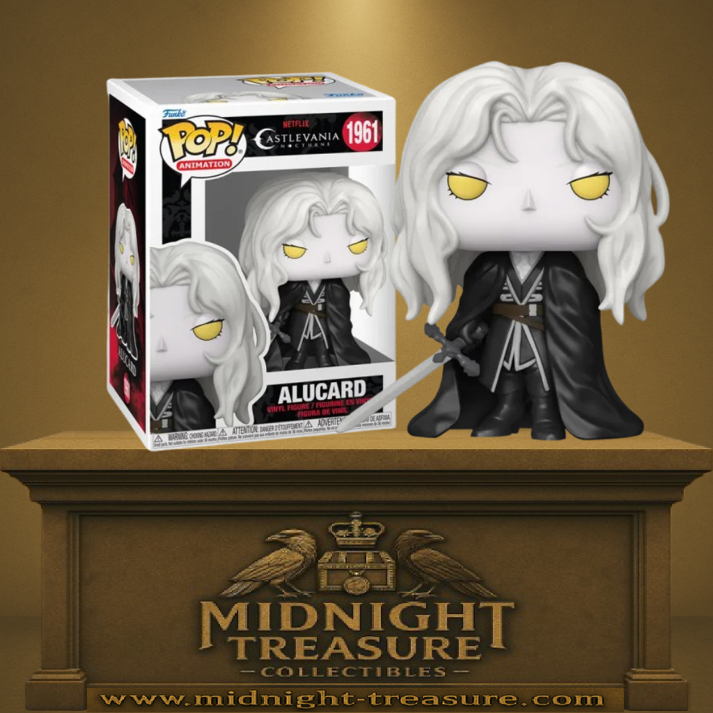 🦇🗡 Funko Pop! Castlevania Nocturne N°1961 – Alucard ⚔️🌙