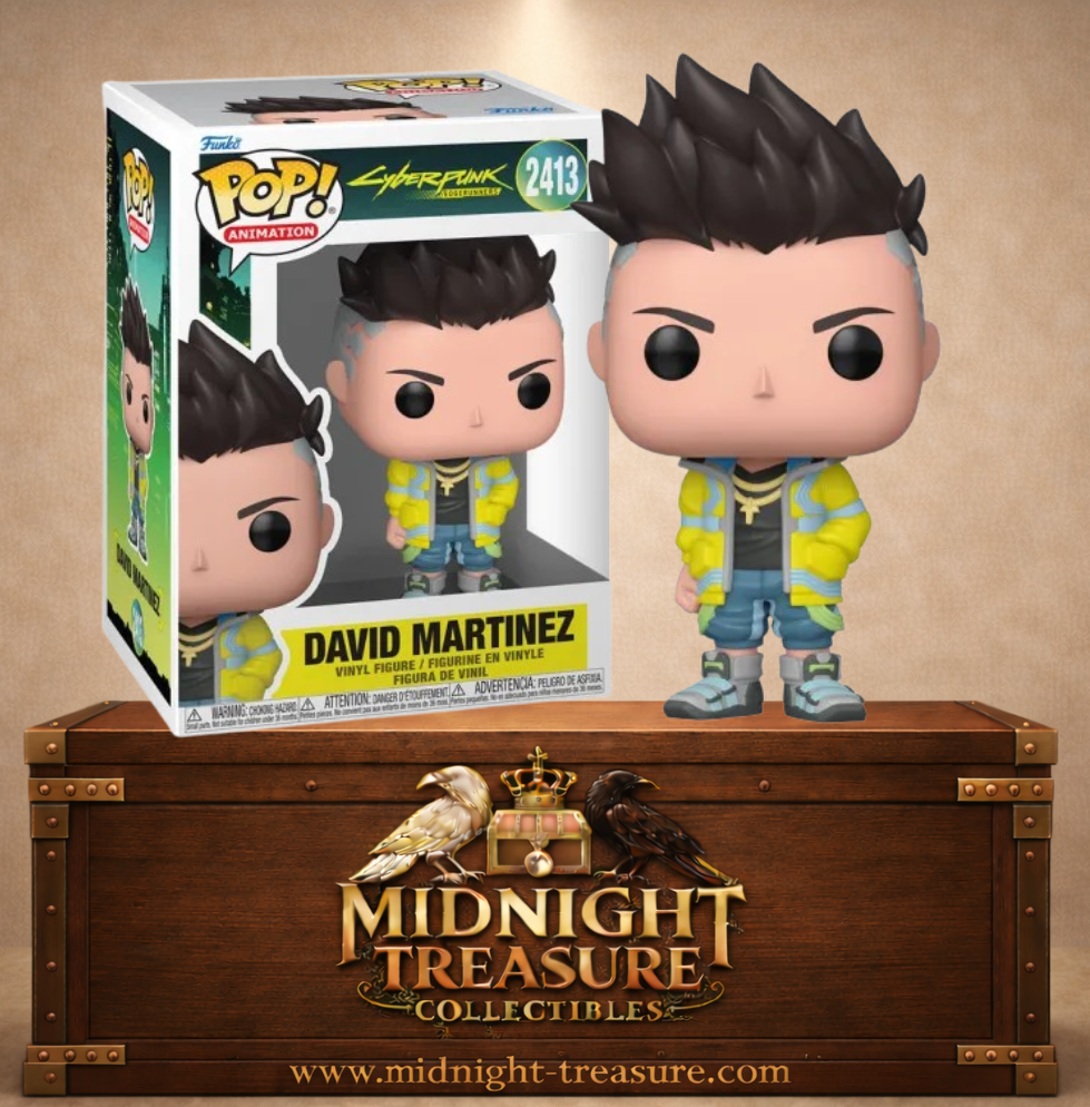 Funko Pop! Animation N°2413 – David Martinez, inspirée de Cyberpunk: Edgerunners.