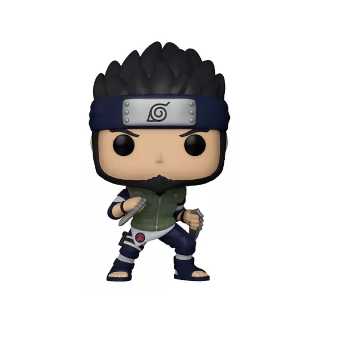 Funko Pop! Naruto Shippuden – Asuma Sarutobi (N°1024). En position de combat avec ses lames chakras. Sensei emblématique de Konoha, figurine incontournable de l’univers Naruto. Version avec sticker Special Edition.