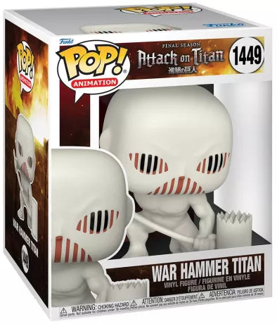 ⚪⚔️ Funko Pop! Animation N°1449 – War Hammer Titan (Titan Marteau d’Armes) – Attack on Titan (L’Attaque des Titans) ⚔️⚪