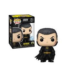 Funko Pop! Batman 523 - Batman (Special Edition). Figurine détaillée du Chevalier Noir avec son costume iconique et ses cicatrices de bataille. Un must-have pour les collectionneurs et fans de DC Comics.