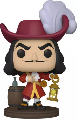 Funko Pop! Capitaine Crochet (1081) dans sa boîte – Disney Villains – Peter Pan. Figurine de collection représentant le méchant emblématique de Neverland.