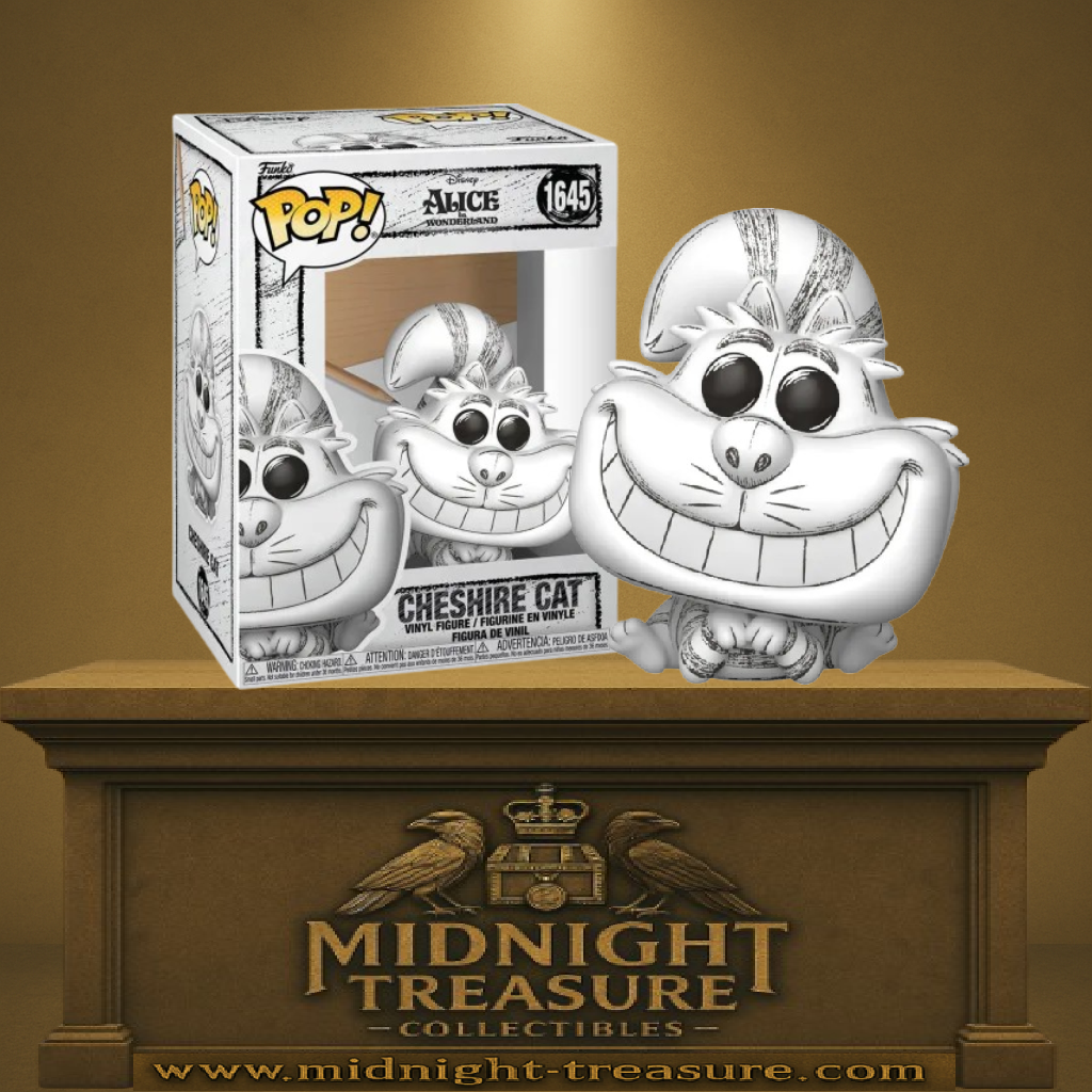 😺🖤 Funko Pop! N°1645 – Cheshire Cat (Chat du Cheshire) – Sketched – Alice in Wonderland (Alice au Pays des Merveilles) 🖤😺