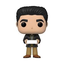 Figurine Funko Pop! Christopher Moltisanti (1294) de The Sopranos, portant une veste noire et tenant une boîte blanche, en édition limitée