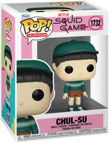 🎮👦 Funko Pop! N°1732 – Chul-Su – Squid Game 👦🎮
