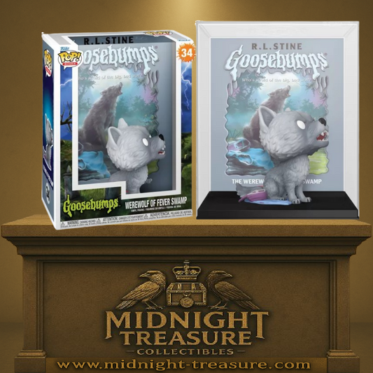 🌕🐺 Funko Pop! N°34 – Le Loup-Garou des Marécages – Chair de Poule 🐺🌕