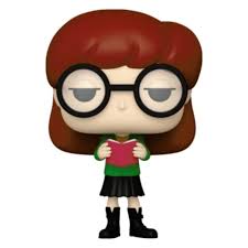 Funko Pop! Daria Morgendorffer (1439) – Figurine Pop Animation représentant Daria avec son livre et ses lunettes emblématiques