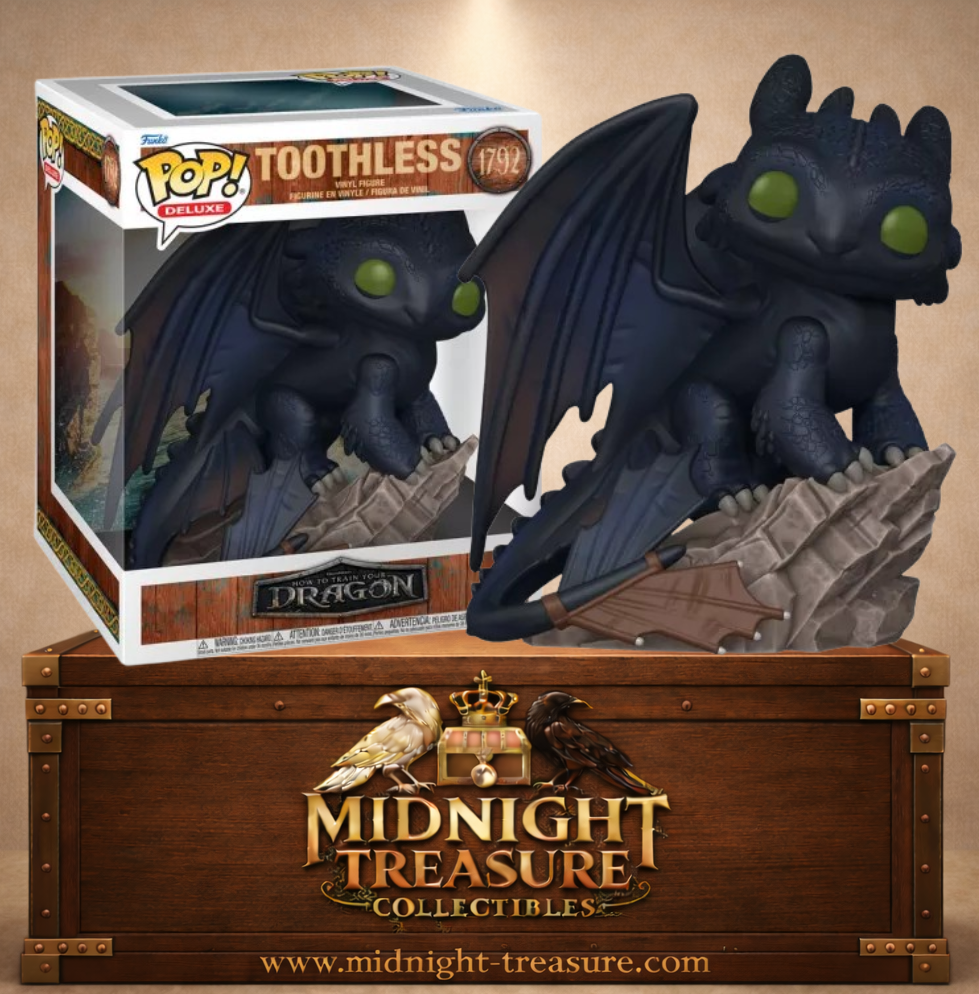 Funko Pop! Deluxe N°1792 – Toothless (Krokmou), inspirée de Dragons (How to Train Your Dragon) – Live Action.