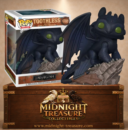 Funko Pop! Deluxe N°1792 – Toothless (Krokmou), inspirée de Dragons (How to Train Your Dragon) – Live Action.