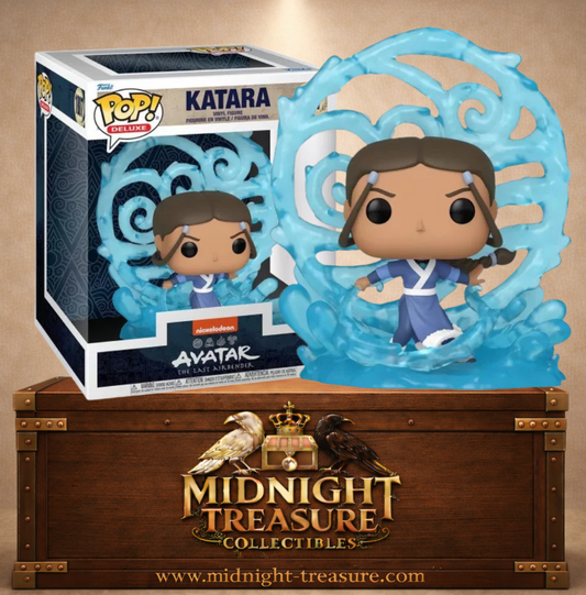 Funko Pop! Deluxe N°1807 – Katara (Waterbending) (Katara – Maîtrise de l'Eau), inspirée de Avatar : Le Dernier Maître de l'Air (Avatar: The Last Airbender).
