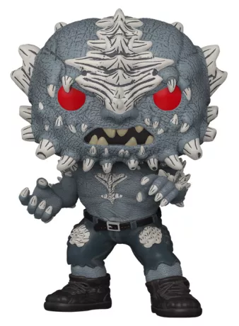 Funko Pop! Smallville – Doomsday Max (N°541). Figurine redoutable représentant l’ennemi ultime de Superman dans la série. Une pièce sombre et emblématique pour les fans de DC.

