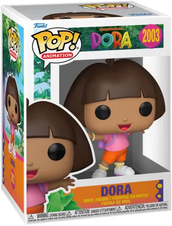 🌟🗺 Funko Pop! N°2003 – Dora l’Exploratrice – Dora the Explorer 🗺🌟  PRODUIT RESCAPÉ