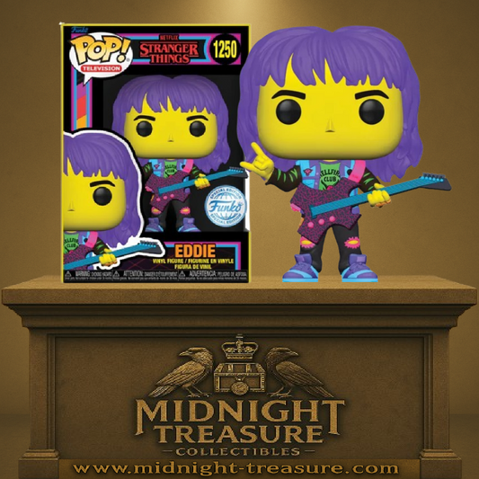 đ„đž Funko Pop! N°1250 â Eddie Black Light â Stranger Things ( Exclu Funko ) âĄđ€