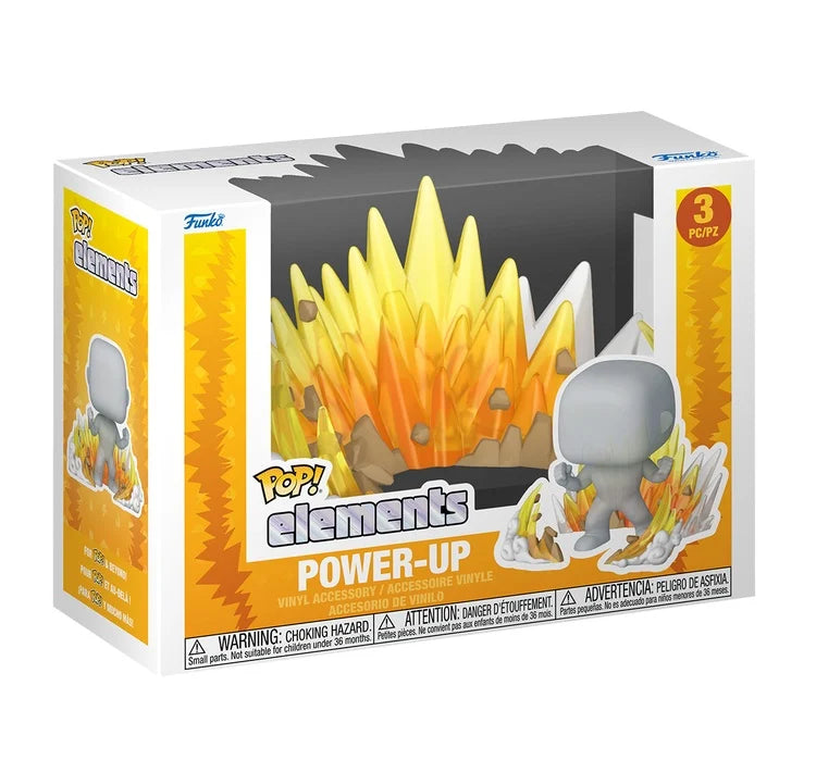 ⚡🔥 Funko Pop! Elements – Power Up – Diorama Accessory (3 PCS) 🔥⚡