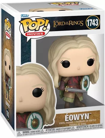 Funko Pop! The Lord of the Rings – Éowyn (N°1743 Lot Regular + Chase). Ensemble exclusif des deux versions : Éowyn sans casque et Éowyn casquée édition Chase. Figurines détaillées du Rohan inspirées du Seigneur des Anneaux.Funko Pop! The Lord of the Rings – Éowyn (N°1743 Lot Regular + Chase). Ensemble exclusif des deux versions : Éowyn sans casque et Éowyn casquée édition Chase. Figurines détaillées du Rohan inspirées du Seigneur des Anneaux.