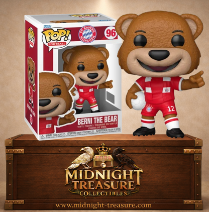 Funko Pop! Football N°96 – Berni the Bear, mascotte officielle du FC Bayern München.