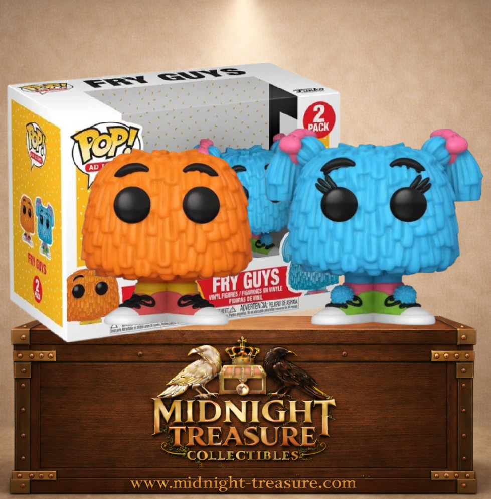 🍟🧡💙 Funko Pop! Ad Icons – Fry Guys Orange & Blue – 2 Pack – McDonald’s 💙🧡🍟