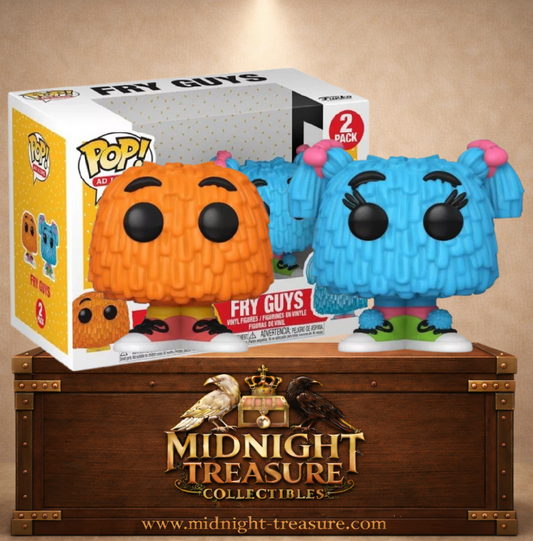 🍟🧡💙 Funko Pop! Ad Icons – Fry Guys Orange & Blue – 2 Pack – McDonald’s 💙🧡🍟