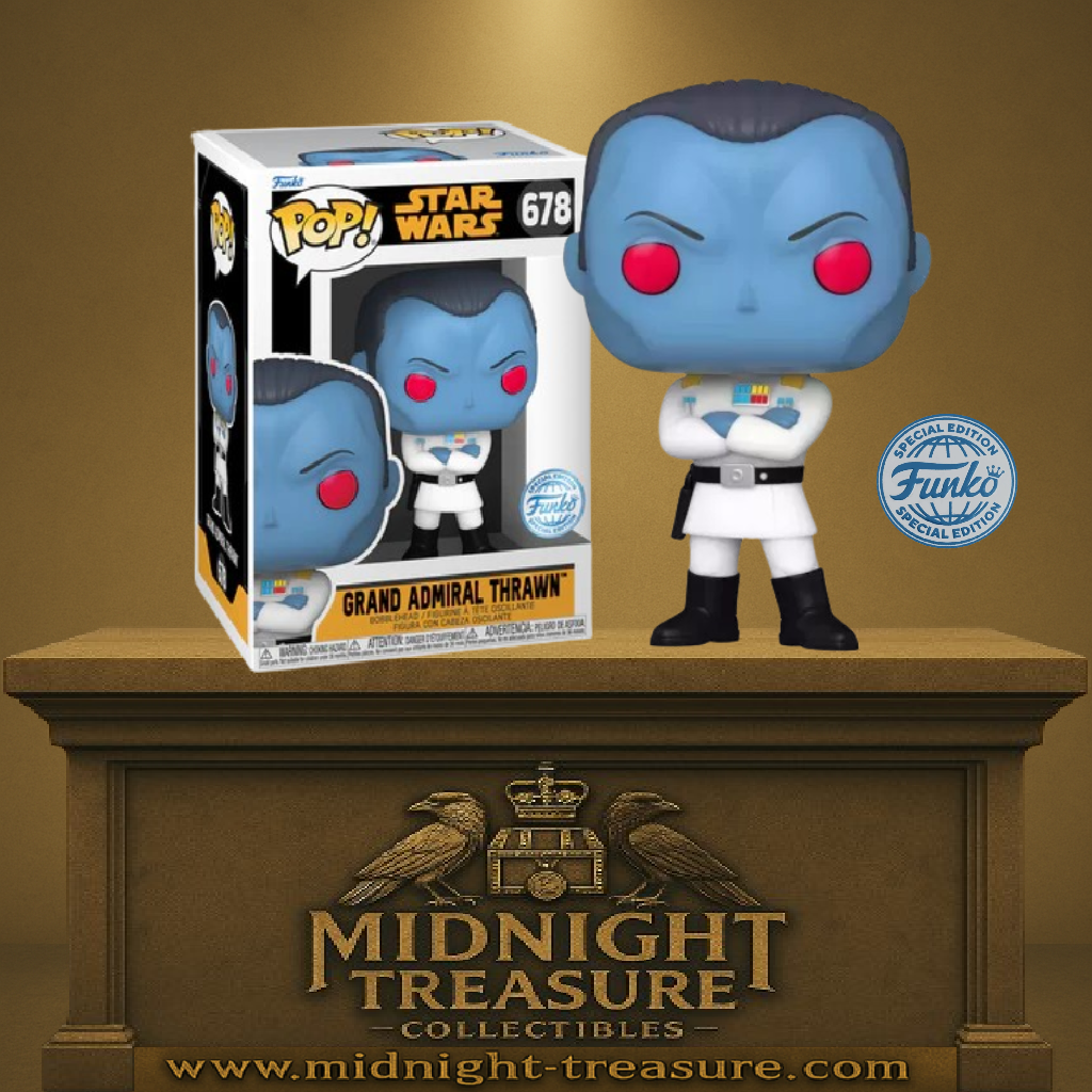 Funko Pop Grand Admiral Thrawn 678 - Figurine Star Wars exclusive