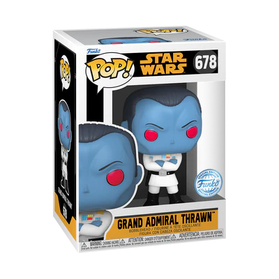 Funko Pop Grand Admiral Thrawn 678 - Figurine Star Wars exclusive