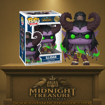 🎮💜 Funko Pop! N°1101 – Illidan – World of Warcraft 💜🎮