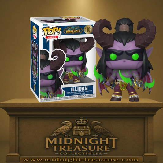 🎮💜 Funko Pop! N°1101 – Illidan – World of Warcraft 💜🎮