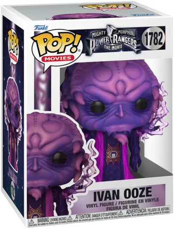 Funko Pop! Power Rangers – Ivan Ooze (N°1782). Le grand méchant du film de 1995 avec effets d’énergie et design fidèle. Une pièce incontournable pour les fans de Power Rangers.