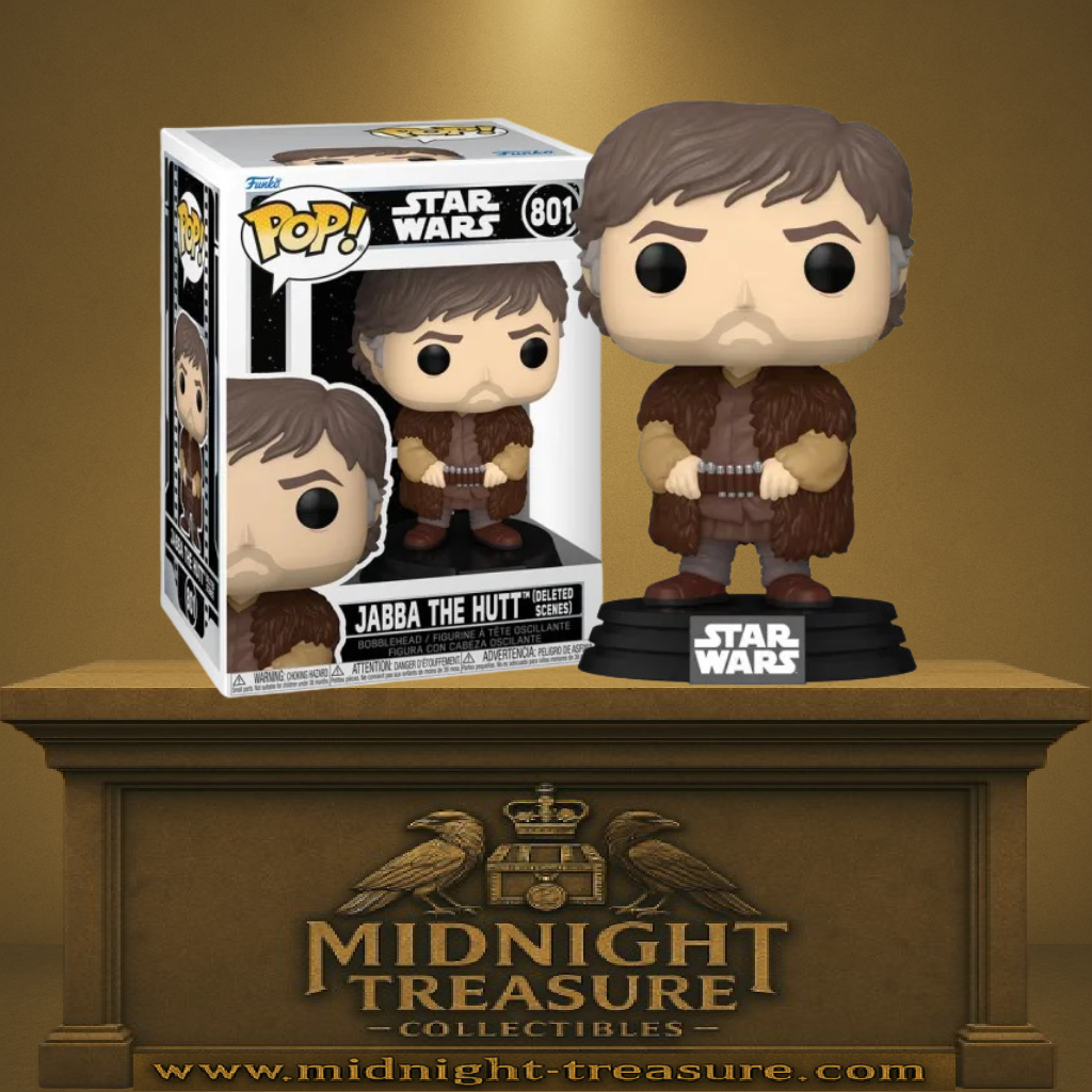 Funko Pop! Star Wars – Jabba the Hutt (Deleted Scenes) N°801. Version humaine issue des scènes coupées d’A New Hope.
