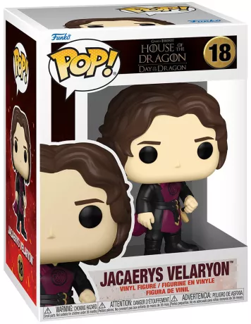 🐉⚔️ Funko Pop! N°18 – Jacaerys Velaryon – House of the Dragon: Day of the Dragon ⚔️🐉 PRODUIT RESCAPÉ
