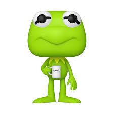 Funko Pop! Kermit (12) – The Muppets 2024 Summer Convention Limited Edition, figurine représentant Kermit tenant une tasse de thé, célèbre mème internet.