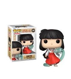 Funko Pop! Inuyasha 1298 - Kikyo. Figurine exclusive représentant la prêtresse Kikyo avec son dragon spirituel et son regard mystique. Design fidèle et détaillé, parfait pour collectionneurs et fans de l’anime