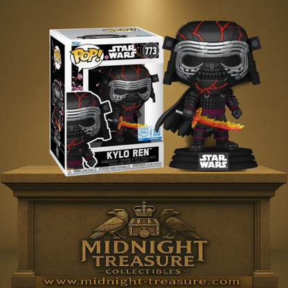 Funko Pop! Star Wars – Kylo Ren (Samurai) – N°773 – 9 cm – Funko. Kylo Ren en armure de samouraï noire avec sabre enflammé. Une Pop! alternative et puissante pour les fans de Star Wars.