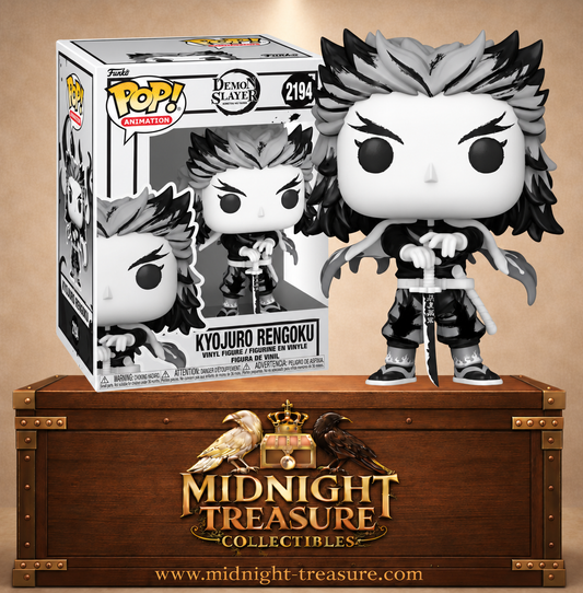 🔥🖌️ Funko Pop! Animation N°2194 – Kyojuro Rengoku – Sumi-Ink (Encre Japonaise) – Demon Slayer 🖌️🔥