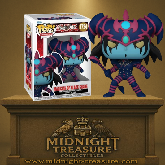 🔥🧙♂️ Funko Pop! N°1734 – Magician of Black Chaos – Yu-Gi-Oh! ⚡🔮