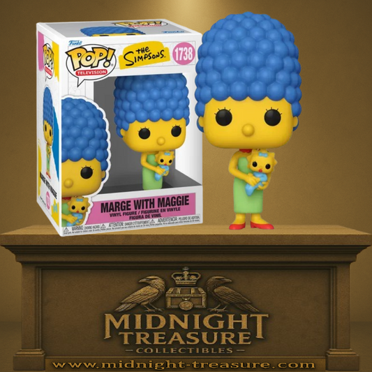 💛👩‍👧 Funko Pop! N°1738 – Marge avec Maggie – Les Simpson 👩‍👧💛