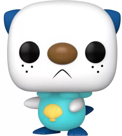 Funko Pop! Moustillon (Oshawott) (886) – Pokémon. Figurine représentant Moustillon avec son Scalchop et son apparence fidèle à l’animé et aux jeux vidéo. Un incontournable pour les collectionneurs Pokémon