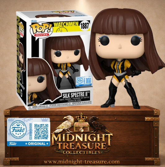 Funko Pop! Movies N°1887 – Silk Spectre II (Spectre Soyeux II), Funko Exclusive inspirée de Watchmen.