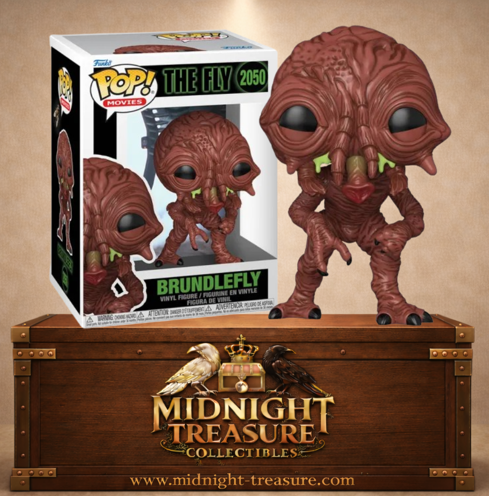 Funko Pop! Movies N°2050 – Brundlefly (Brundlemouche), forme finale monstrueuse de Seth Brundle dans The Fly, La Mouche de David Cronenberg.