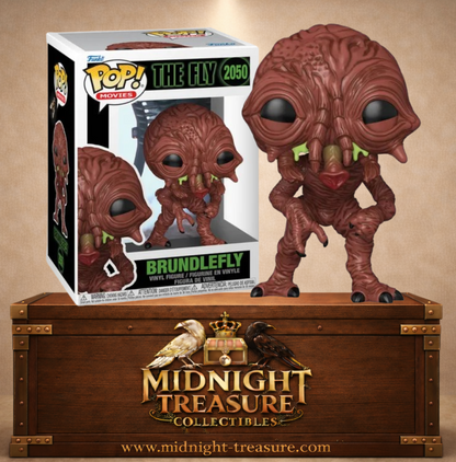 Funko Pop! Movies N°2050 – Brundlefly (Brundlemouche), forme finale monstrueuse de Seth Brundle dans The Fly, La Mouche de David Cronenberg.