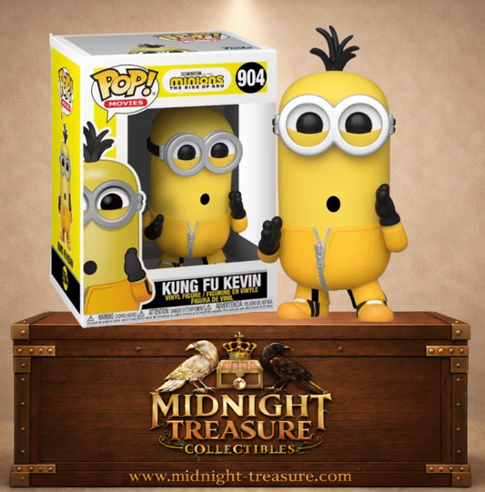 Funko Pop! Movies N°904 – Kung Fu Kevin, inspirée de Les Minions 2 : Il était une fois Gru.