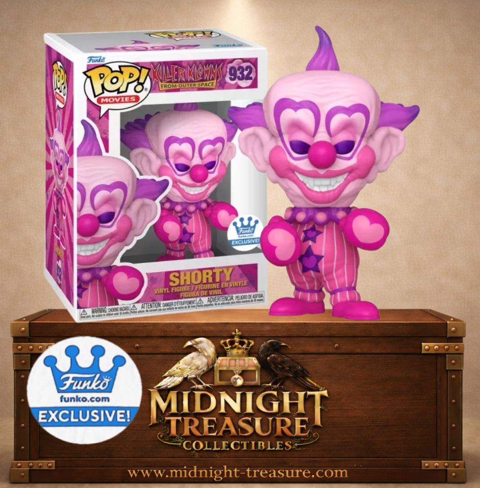 Funko Pop! Movies N°932 – Shorty (Saint-Valentin) (Valentine's Day), Funko Exclusive inspirée de Les Clowns Tueurs Venus d'Ailleurs.