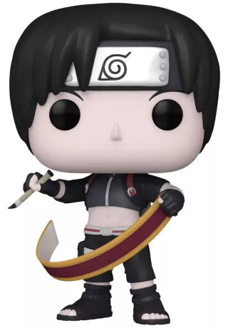 Funko Pop! Naruto Shippuden 907 - Sai. Figurine représentant Sai avec son pinceau et son rouleau d’encre, prêt à utiliser son Jutsu Super Bestial de l’Art de l’Encre. Un must-have pour les fans de Naruto !"