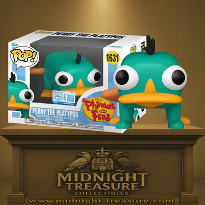 🦆🕵️ Funko Pop! N°1631 – Perry the Platypus (Perry l’Ornithorynque) – Phinéas et Ferb 🕵️🦆