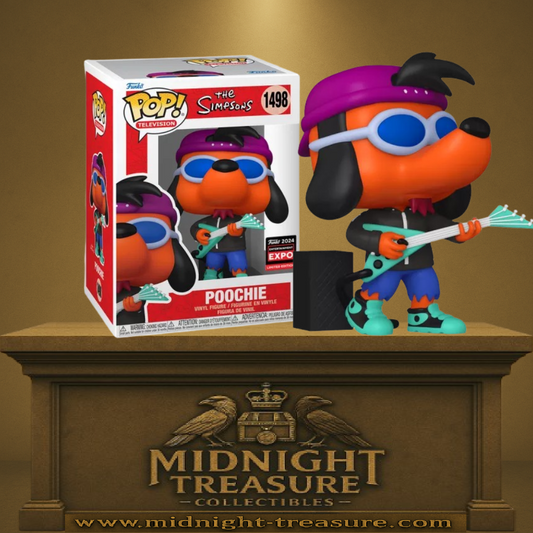 🎸🐾 Funko Pop! N°1498 – Poochie – The Simpsons –C2E2 (Chicago Comic  Entertainment Expo)🐾🎸