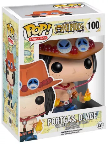 🔥🏴‍☠️ Funko Pop! Animation N°100 – Portgas D. Ace – One Piece 🏴‍☠️🔥